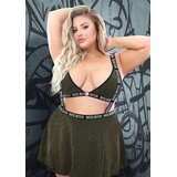 Bo$$ Bitch Suspender Skirt (Skirt Only) - Queen Size