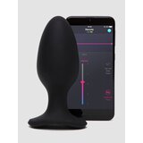 Lovense Hush 2 Large App Controlled Rechargeable Vibrating Butt Plug 5 Inch - Black