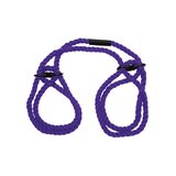 Merci - Restrain - 6mm Hemp Wrist or Ankle Cuffs - Blue