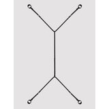 Bondage Boutique Under Mattress Spreader Restraint   - Black