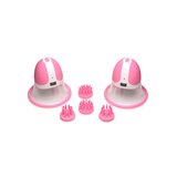 10x Rotating Silicone Nipple Suckers with 4 Attachments