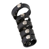 Leather Scorpion Cock & Ball Strap