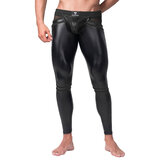 Men's Leggings with Rear Zip