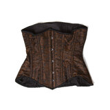 Orange and Black Corset S