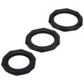 Strong Screw Cock Rings - Set Of Three
