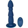 Ram Remote Control Vibrating Anal Dildo Plug - 8 Inch