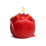 Flaming Rose Rose Drip Candle