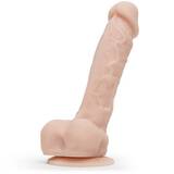 Lifelike Lover Luxe Realistic Silicone Suction Cup Dildo 8 Inch