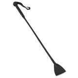 Luxury Black Leather Riding Crop