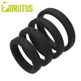 BRUTUS Flat Slick - Silicone Cock Ring