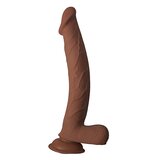 RealCocks Dual Layered 10" - Chocolate