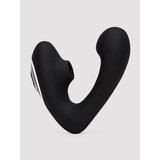 Fifty Shades of Grey Greedy Girl Duet Dual Stimulator with Clitoral Suction - Black