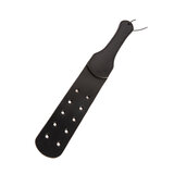Black XL Leather Paddle with Holes