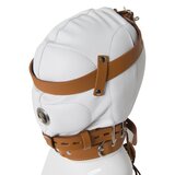 Leather Total Sensory Deprivation Hood
