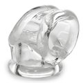 Oxballs Cocksling-2 Clear Cock Ring & Ball Stretcher - 28mm