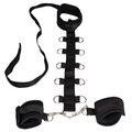 Adjustable Collar To Handcuffs Restraint With Leash