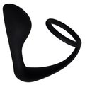 Double Act Silicone Cock Ring and Butt Plug - 4 Inch