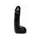 All Black - 7.5 inch Dildo with Balls
