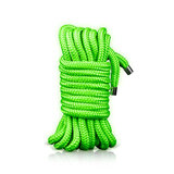 Ouch! Japanese Glow in the Dark Shibari Rope 5 Metre - Green