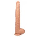 The Seventeenth Heaven Monster Light Tone Dildo - 17 Inch