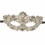 Gold Masquerade Lace Mask