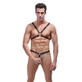 Rip Off Body Harness Set - Black - One Size
