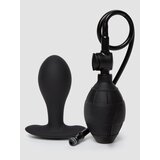 Inflatable Weighted Butt Plug 3.25 Inch - Black