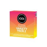 48 EXS Variety Pack 2 Condoms - Lubricated, Latex, Protection Adult
