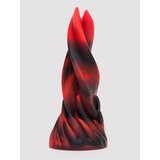 Creature Cock Fire Dragon Twisted Dildo - Red