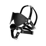 Strict - Blindfold Harness and Ball Gag