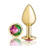 Gems Gold Anal Plug - Medium