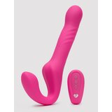 Lovehoney Double Vision Remote Control Thrusting Strapless Strap-on - Pink