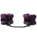 Fur-Midable Soft-Touch Purple Furry Handcuffs