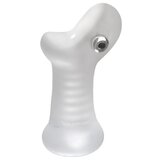 The Super Sucker 2.0 - ULTRASKYN™ Vibrating Stroker - Clear