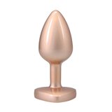 Booty Bling Metal Plug - Gold - Small