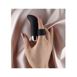 Brook Silicone Finger Massager - Black