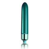 Rocks Off Touch of Velvet 10 Function Bullet Vibrator Peacock Petals