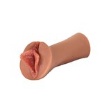 Wet Pussies - Luscious Lips Self-Lubricating Stroker - Caramel