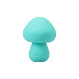 Mushroom Vibe - Rechargeable Silicone Vibrator - Teal