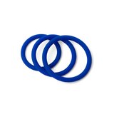 Classic Stretchy Silicone Cock Rings - 3-Pack