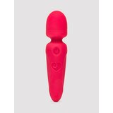 Lovehoney Red Silicone Mini Wand Vibrator - Red