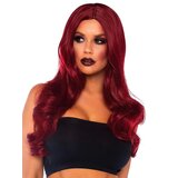 Leg Avenue Long Wavy Red Wig - One size - Red