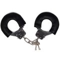 Cuffing Season Faux Leather Wrapped Metal Handcuffs