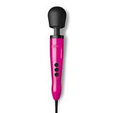 Doxy Die Cast Powerful Hot Pink Wand Vibrator: Premium Silicone Vibrating Massager