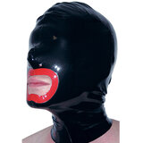 Rubber Hood with Nose and Mouth Holes