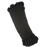 10m Cotton Bondage Rope in Black