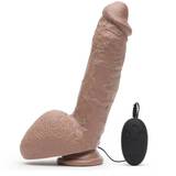 Shane Diesel Vibrating Realistic Suction Cup Dildo with Balls 10 Inch