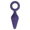 King Bling Purple Silicone Butt Plug - 5 Inch