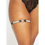 Ann Summers Heart Thigh Cuff with Silver Diamante