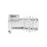 Clear Sensations Vibrating Textured Erection Sleeve